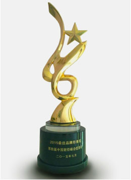 中國財經峰會“2015最佳品牌形象獎” 